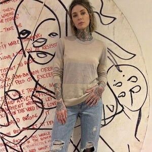 Vintage 2011 Acne Studios S/S11 Herbert Color Block Striped Longsleeve